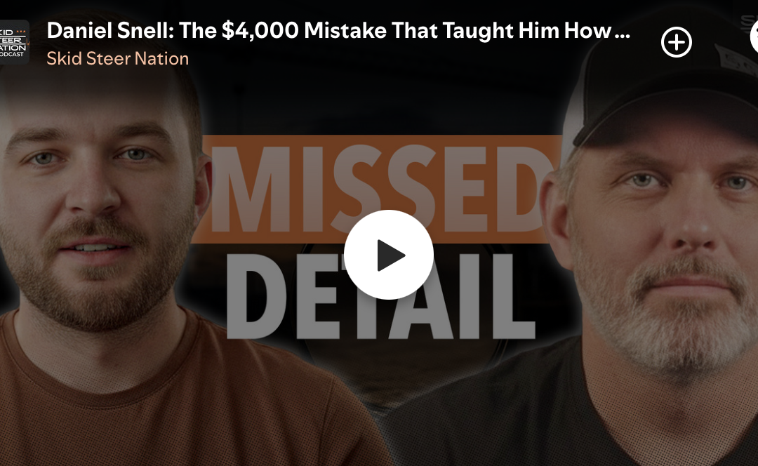 Daniel Snell: The $4,000 Mistake That Taught Him How Commercial Work Really Works