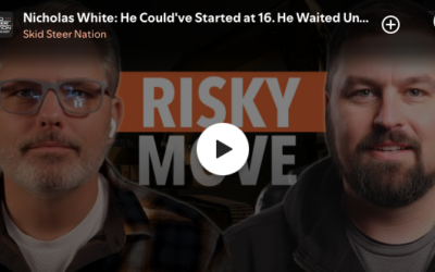 Nicholas White: He Could’ve Started at 16. He Waited Until 40.